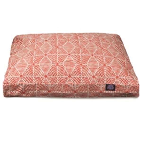 Charlie Salmon Medium Rectangle Dog Bed, Majestic Pet, Mfr#: 78899550068